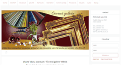 Desktop Screenshot of galerie-ramovani.cz